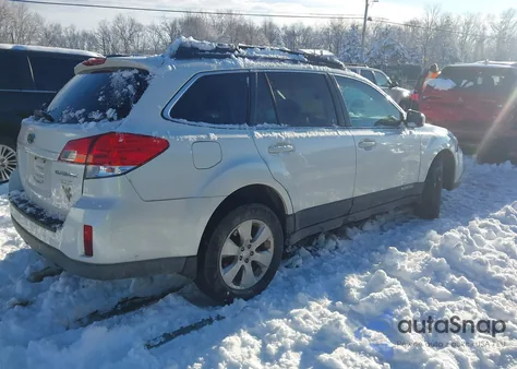 2011 Subaru Outback 2.5I Premium from USA, damaged, VIN 4S4BRBGC9B3335720